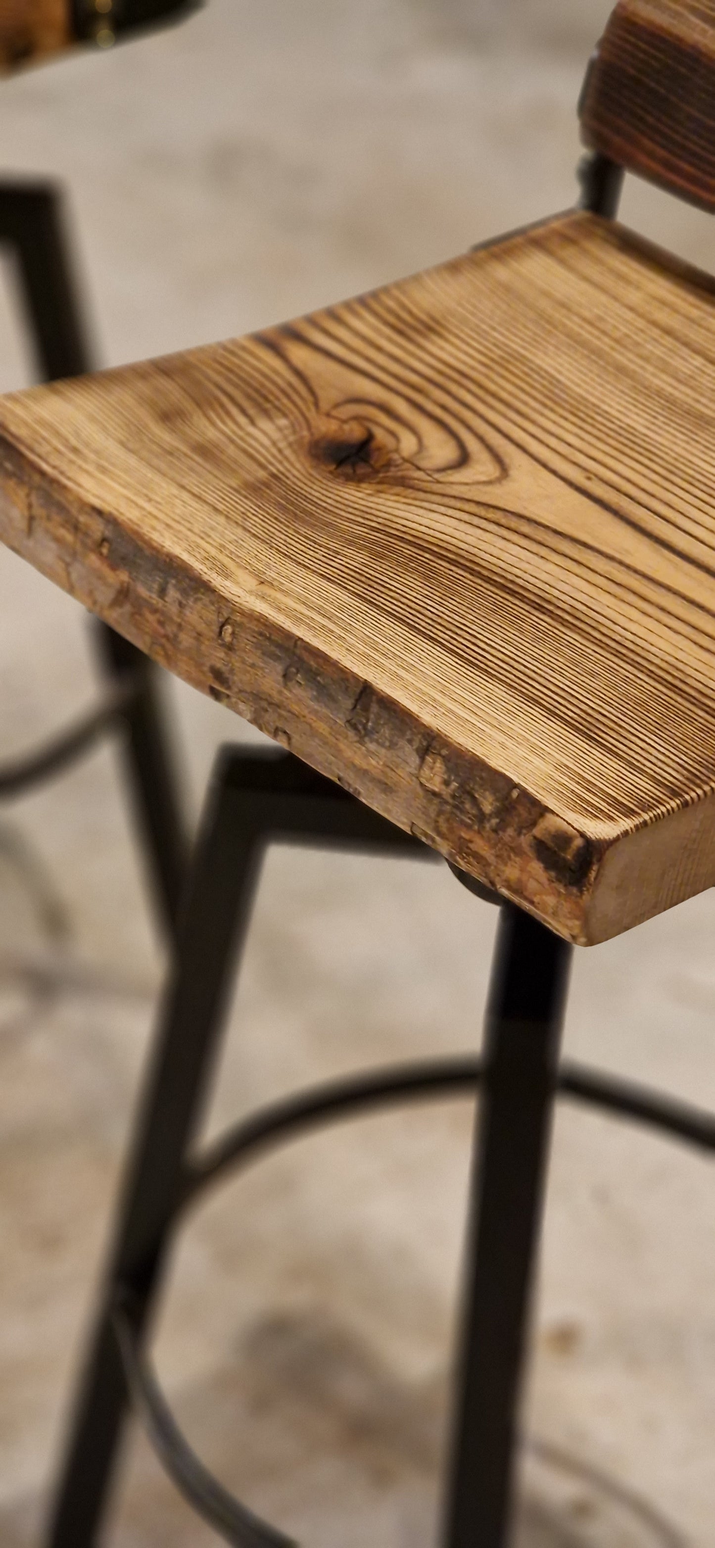 The Swivler Handmade Solid Stool