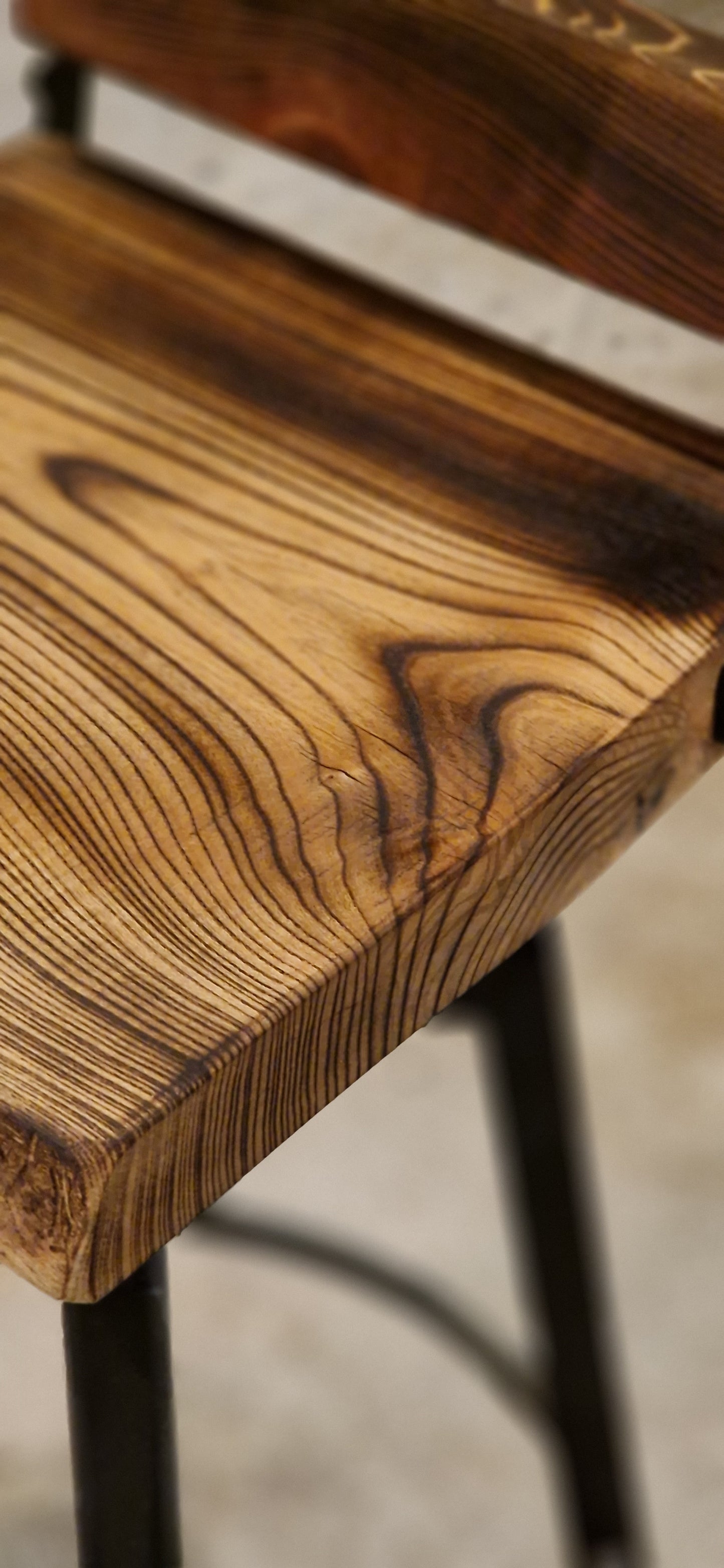 The Swivler Handmade Solid Stool