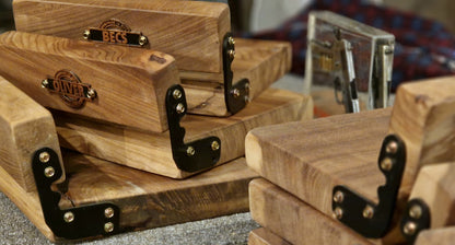 The Londoner Fixed Height Handmade Solid Bar Stool