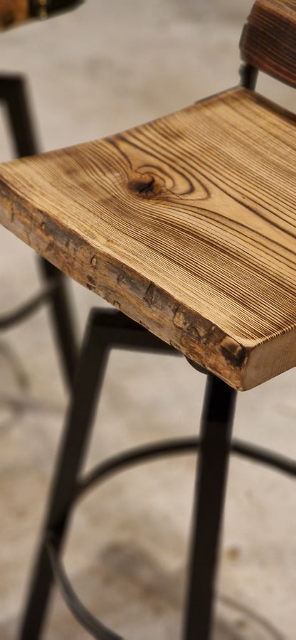 The Swivler Handmade Solid Stool