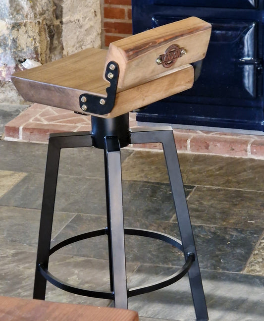 The Swivler Handmade Solid Stool
